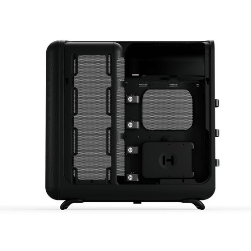 HYTE X50 Air Pitch Black Mid Tower Gaming Case - Black 